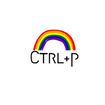 CTRL+P logo , sustainable stationary, made in India
