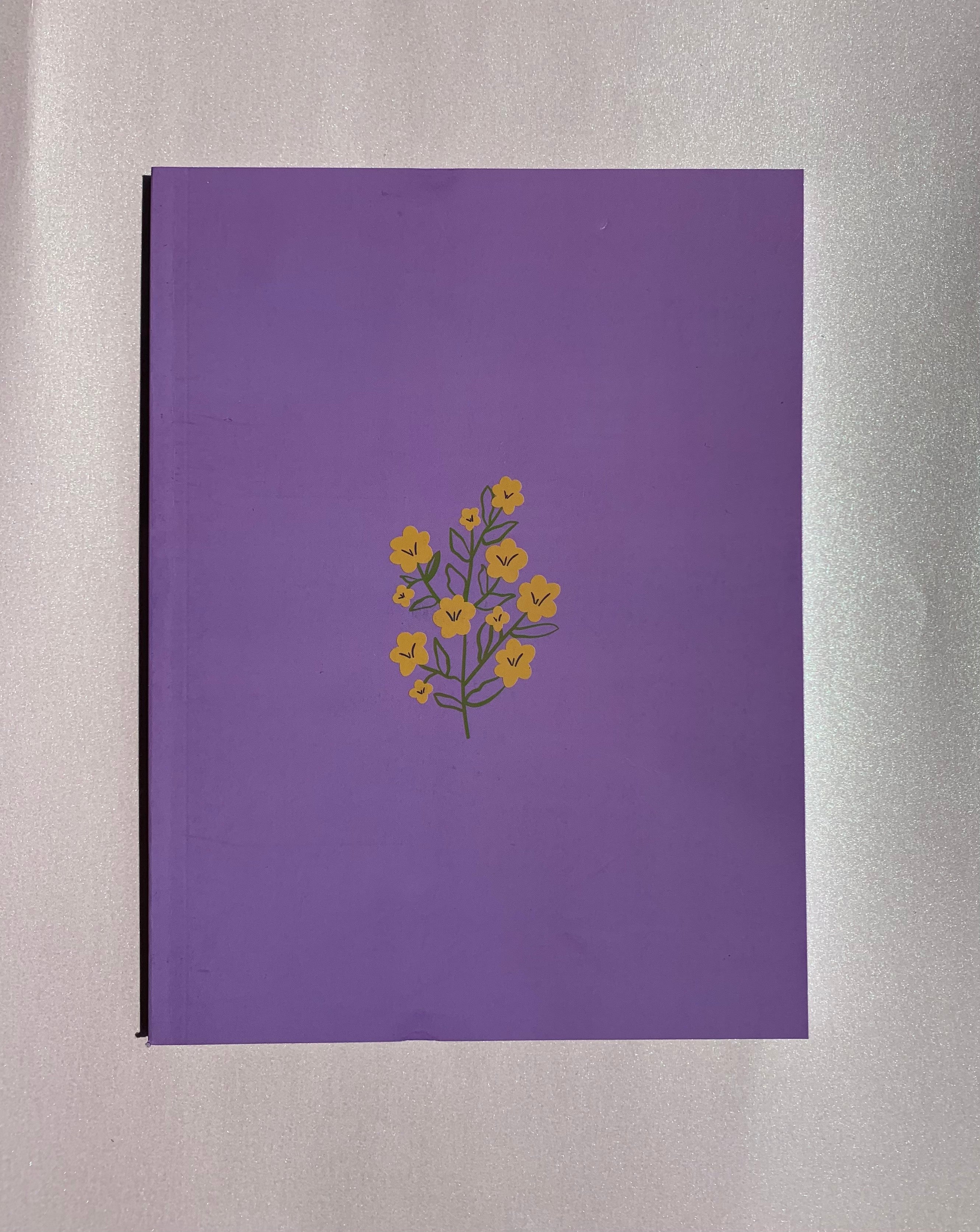 Aesthetic Flowers Notebook