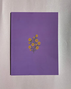 Aesthetic Flowers Notebook