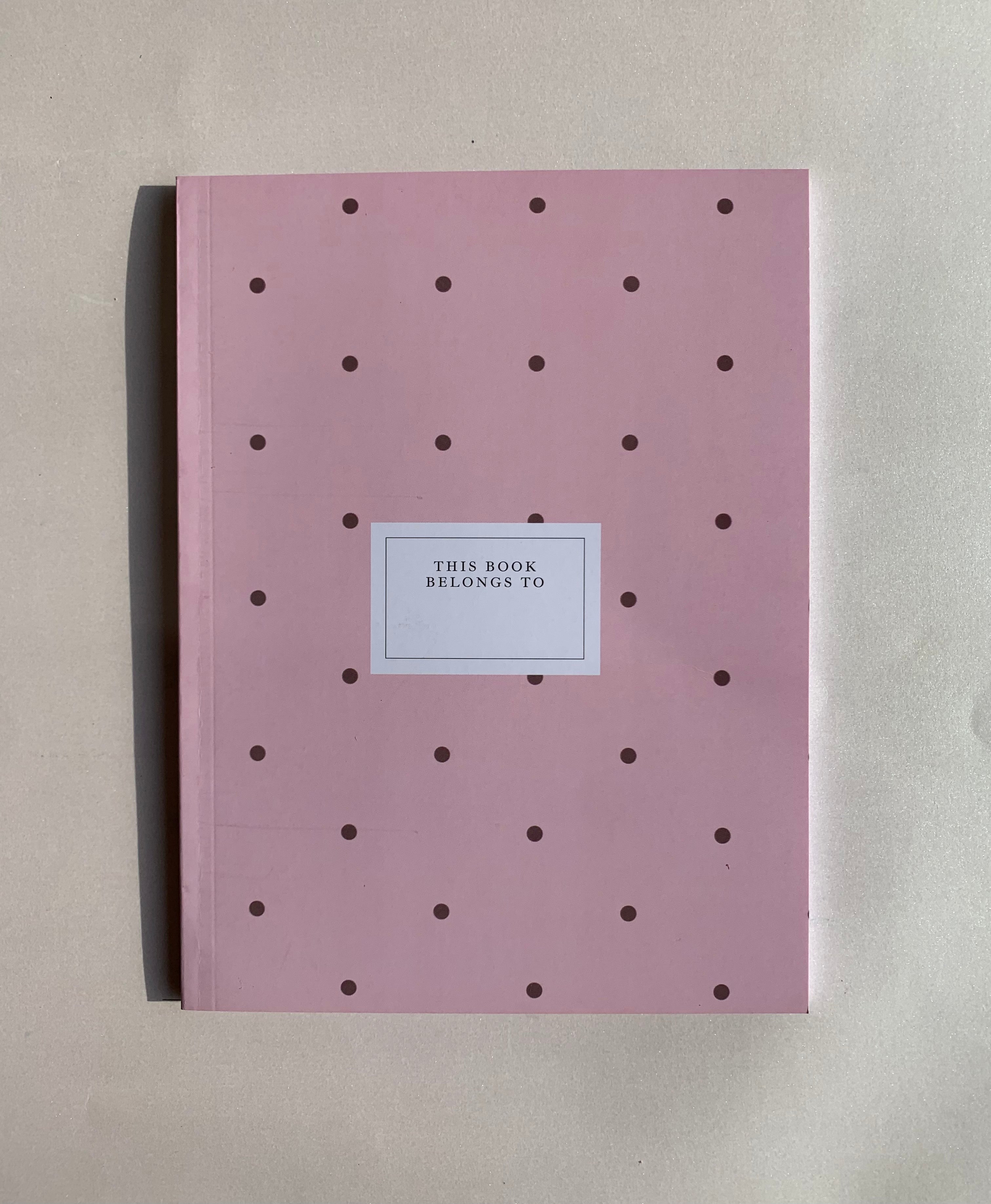 Pastel Polka Dots Notebook