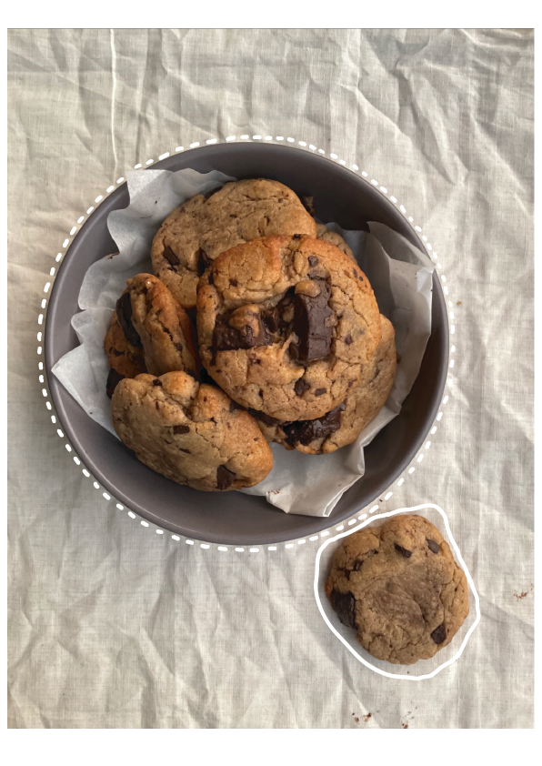 The kind kookie- Chocolate Chunk Cookies- Pack of 5